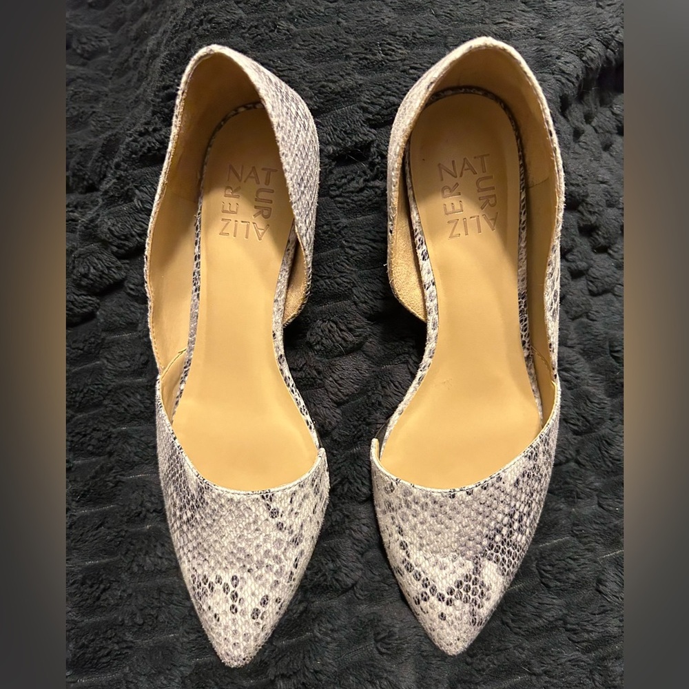 The Naturalizer Snake Skin Ballet Flat